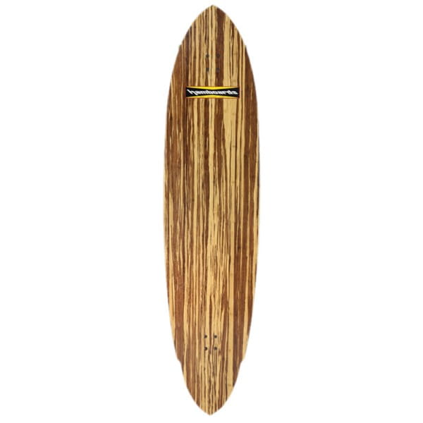 Hamboards Pinger 67" Surf Skate Complete Bamboo Natural bei Brettsport.de