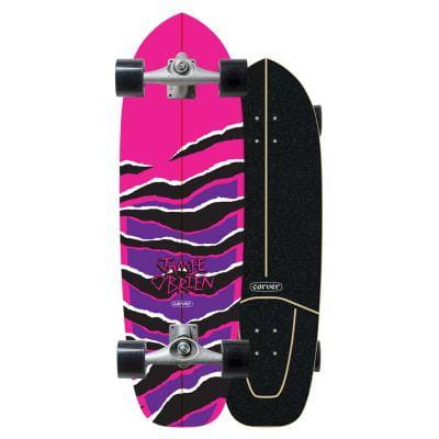 Carver J.O.B Pink Tiger 33.5" Surfskate Complete