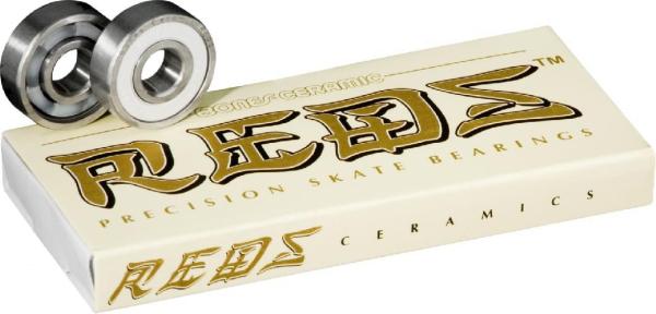 Bones® Ceramic Super REDS® Skateboard Bearings 8er Pack