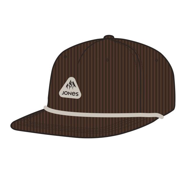 JONES Fresh Corduroy Org Cot Coffee Brown Cap - jetzt bei Brettsport.de bestellen!