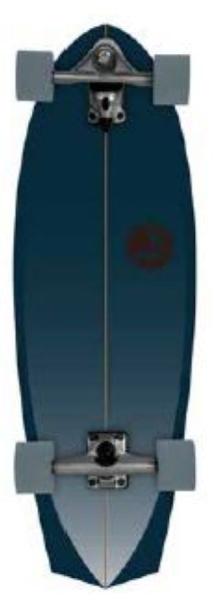 Slide Surfskateboard Diamond Speer 32"