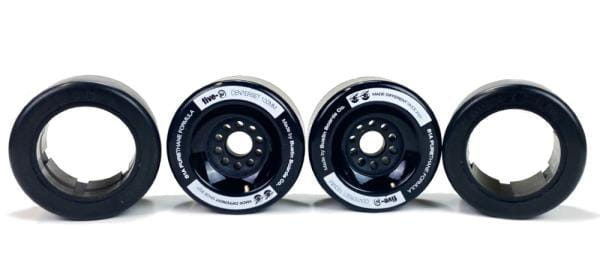 Five-O™ Wheels 100mm Hybrid Black