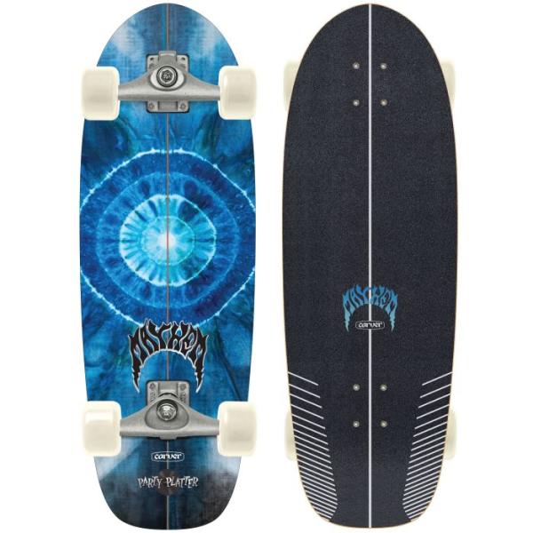 Carver Lost Party Platter 28'' - C5 Truck - Surfskate Complete