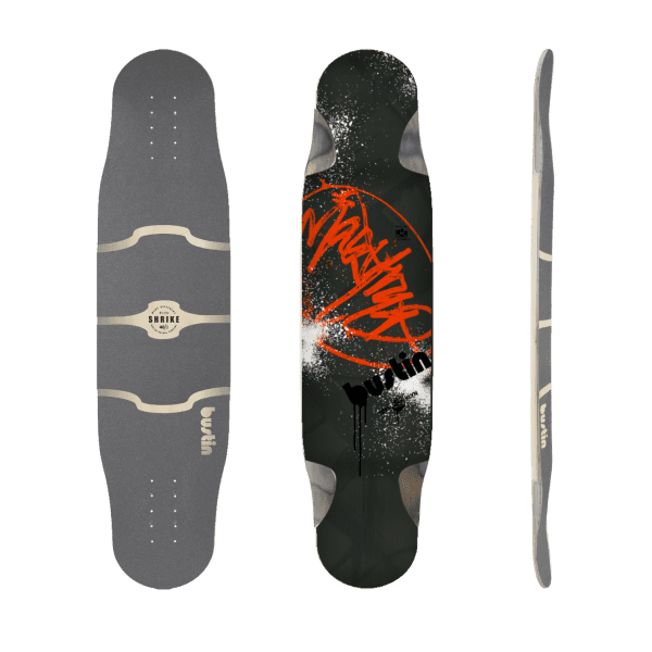 Bustin Shrike Deck Quicktag Orange Rustic Blackout