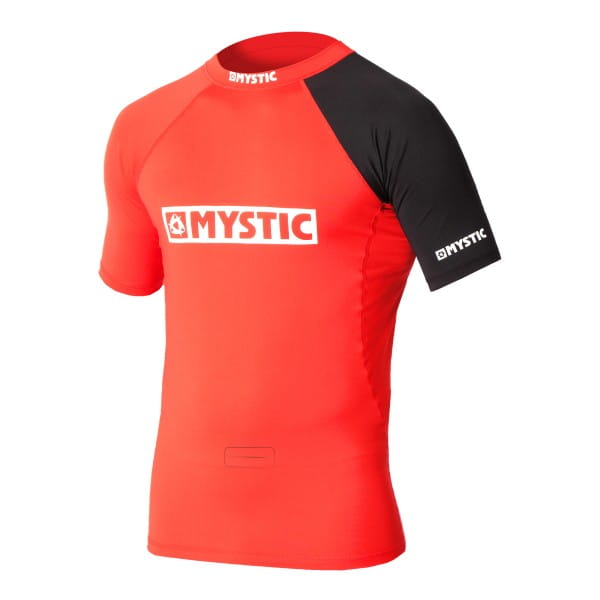 Mystic Event S/S Rashvest Chest Logo - Red bei brettsport.de