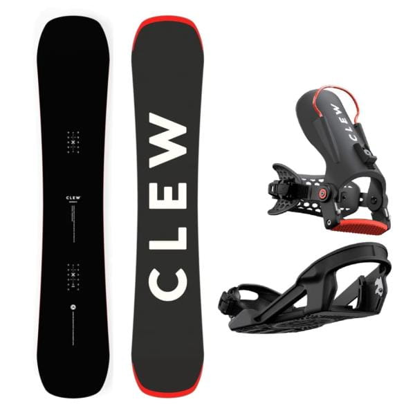CLEW® Snowboard Set 24/25 - Black