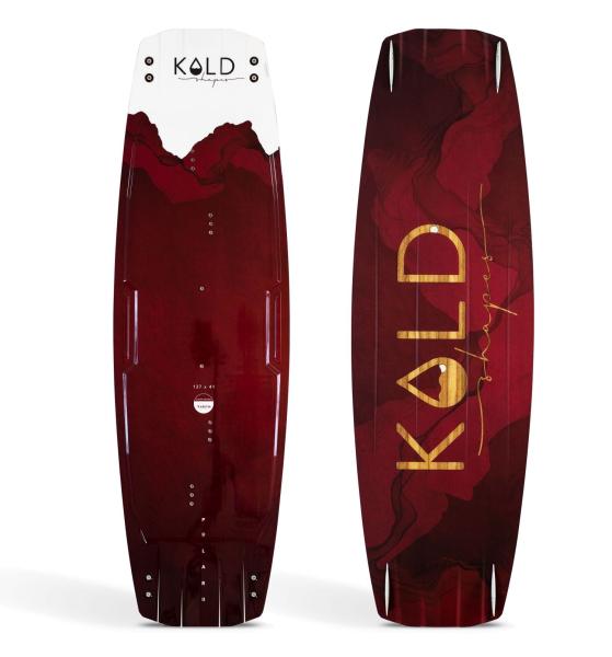 KOLD shapes POLAR II Red Edition Complete // Kiteboard Freestyle & Freeride