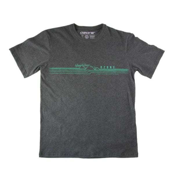 Ozone Wind Mountain Wave Charcoal T-Shirt M