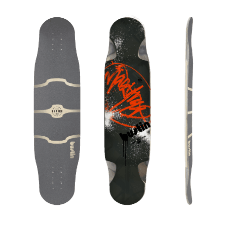 Bustin Shrike Deck Quicktag Orange Rustic Blackout