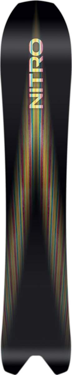 Nitro Snowboards Men's Squash, Premium All Mountain Tapered