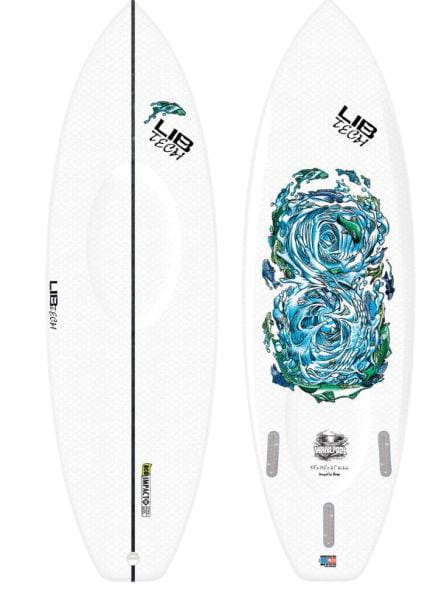 Lib Tech Whirlpool Surfboard