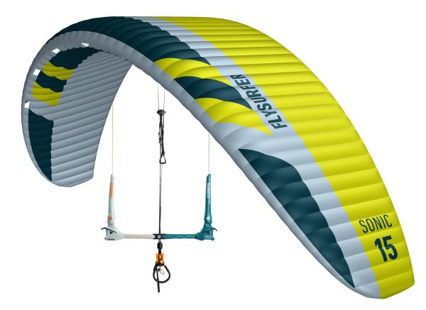 Flysurfer Sonic 4 Kite 15m² + Force Bar M *DEMO*