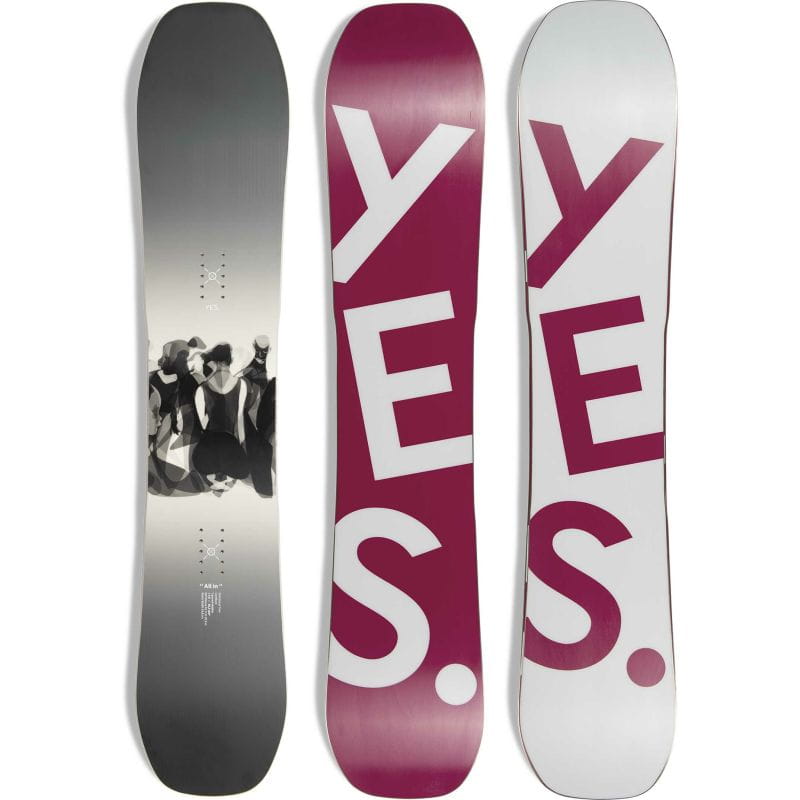 yes 2022 snowboards Standard Snowboard 2026 149 providing the desired forgiveness without compromising drive YES Snowboards