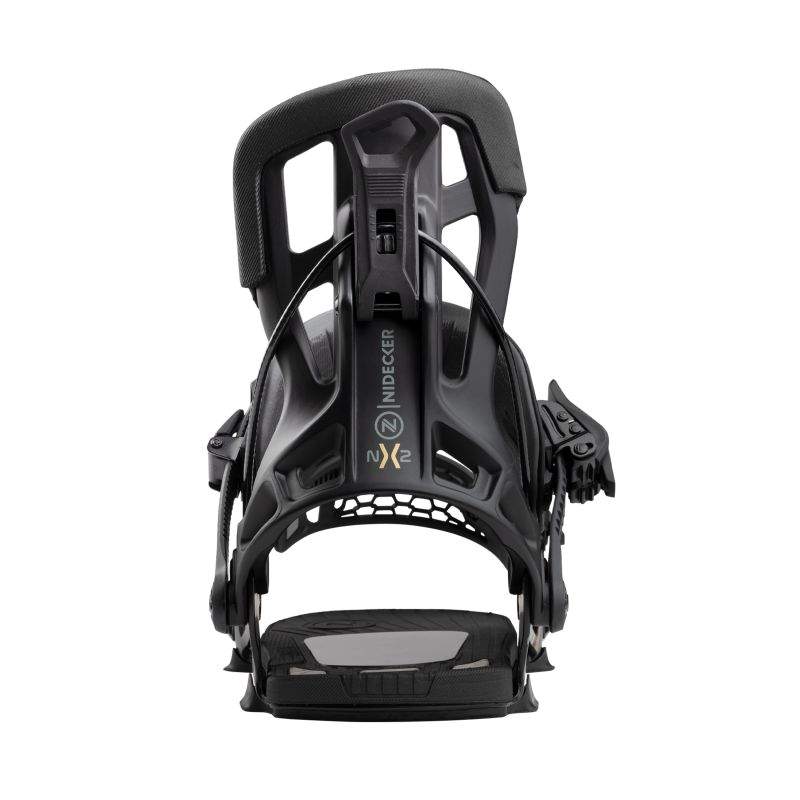 Nidecker Flow NX2 Fusion Speed Entry Snowboard Bindings - Mango, Large