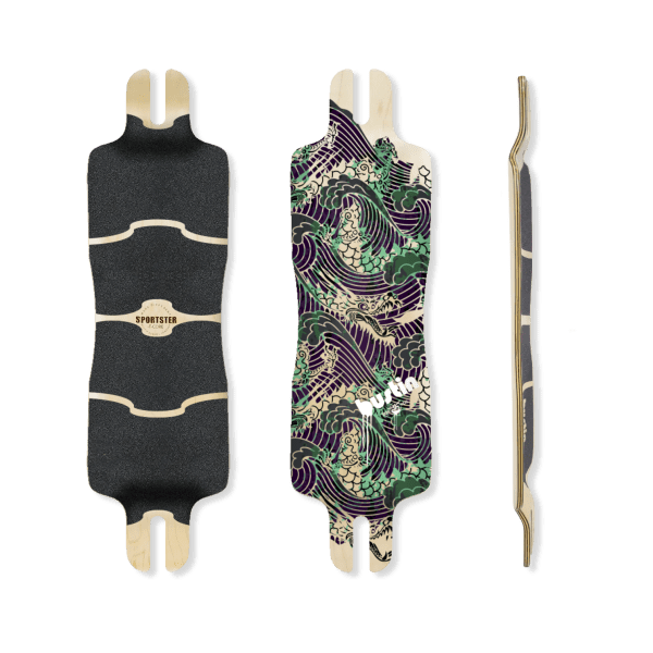 Bustin Sportster Deck Kobe Natural Maple