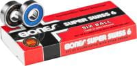 Bones® Super Swiss 6 Skateboard Bearings 8er Pack