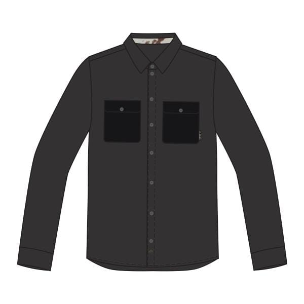 JONES December Rec Shirt Stealth Black Fleece - jetzt bei Brettsport.de bestellen!