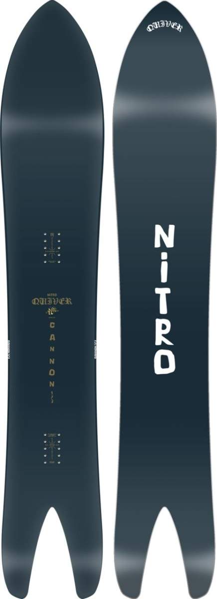 Nitro Snowboards Men's Cannon 173 BRD, Powderboard, Tapered