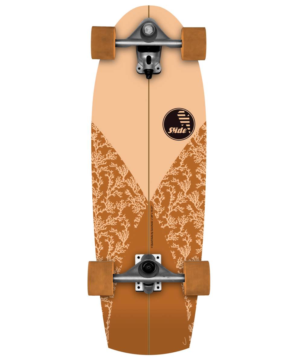 スケートボード SLIDE Surf Skateboards size32 Tuna SLIDE SurfSkateboards size32 TUNA コンプリート