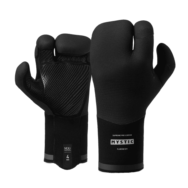 MYSTIC Supreme Glove 4mm Lobster Precurved - jetzt bei Brettsport.de bestellen!
