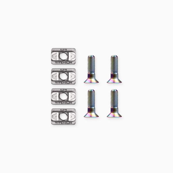 ARMSTRONG Mast Top M7 - 26mm Stainless / Titanium Hardware Set