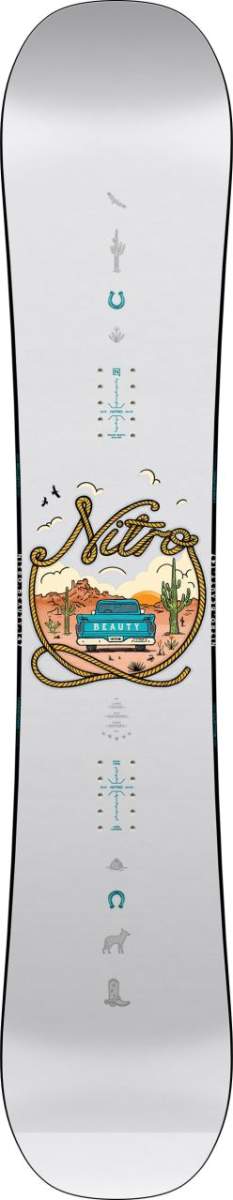 Nitro Snowboards Ladies Beauty BRD, Freestyleboard, Twin, Trüe