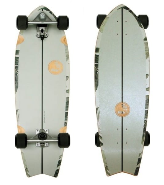 Slide Surfskateboard FISH PAVONES 32"