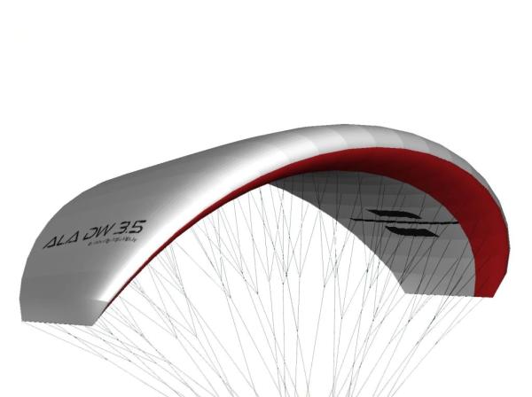 Sabfoil ALA DOWNWIND Hydrofoil Parawing / Low-Kite