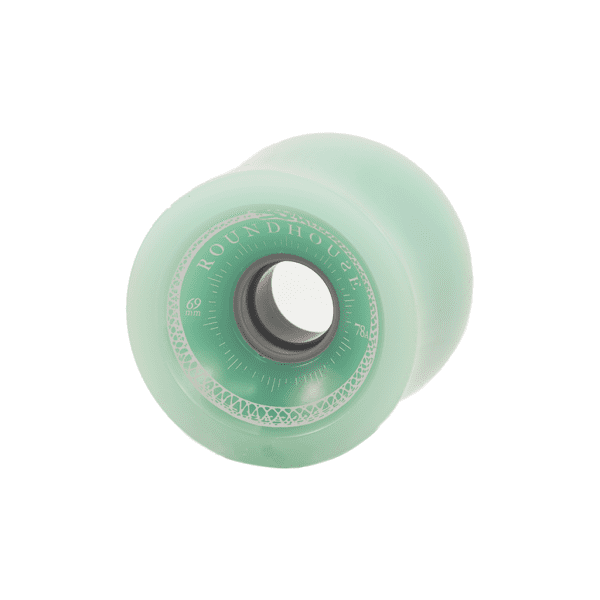 Roundhouse by Carver Concave Wheel Set - 69mm 78a Glass Green