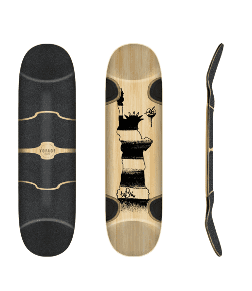Bustin Yoface Deck Liberty Natural Maple