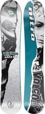 Nitro×Volcom スノーボード Alternator 162cm 833215-001_Alternator-X-