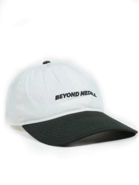 BEYOND MEDALS Unstructured Cap White