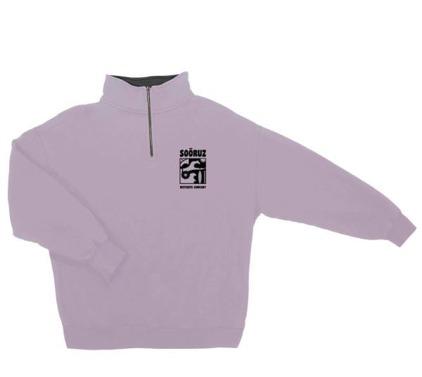 SOöRUZ M Sweat half zip Bio ORCHID organic cotton - jetzt bei Brettsport.de bestellen!