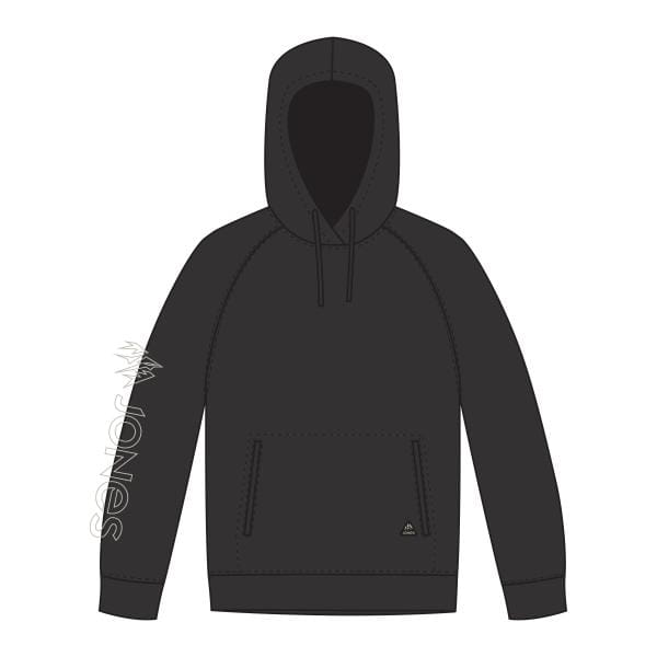 JONES Truckee Org Cot Stealth Black Hoodie - jetzt bei Brettsport.de bestellen!