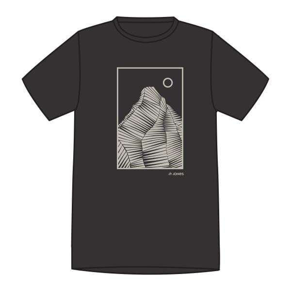 JONES Tee Graphic Org Cot Stealth Black Tee - jetzt bei Brettsport.de bestellen!