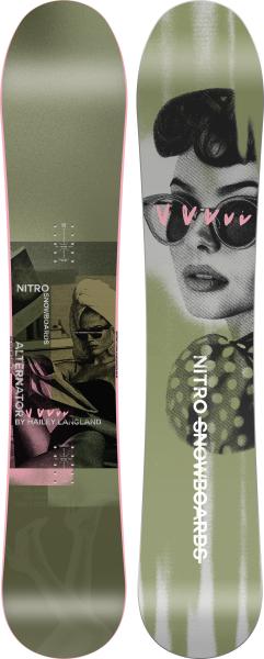 NITRO Alternator X Hailey Wmn Snowboard 2027 - jetzt bei Brettsport.de bestellen!