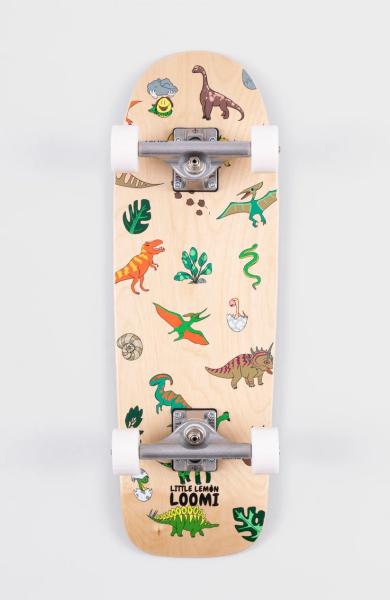 Little Lemon Loomi Dino Park 24,75" - Corkgrip Kids Cruiser