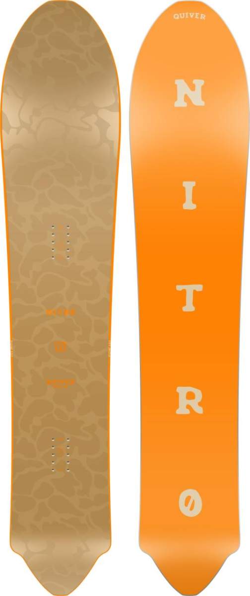 NITRO QUIVER POW スノーボード　154 Nitro Quiver Pow Snowboard - Snowboard