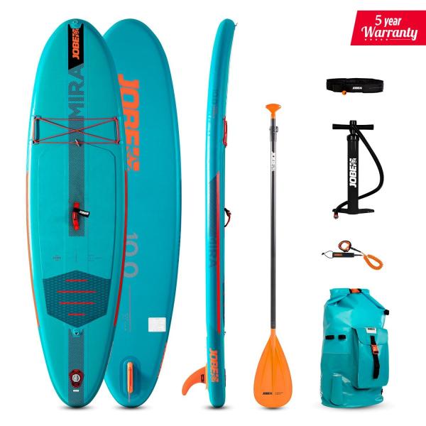 Jobe Mira 10.0 inflatable SUP package 2024