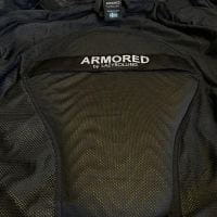 LAZY ROLLING Armored Black on Black Reflective Jacket