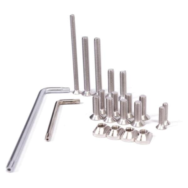 Axis One Stainless Screwset and Toolset