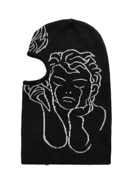 BEYOND MEDALS Jacquard Knit Balaclava