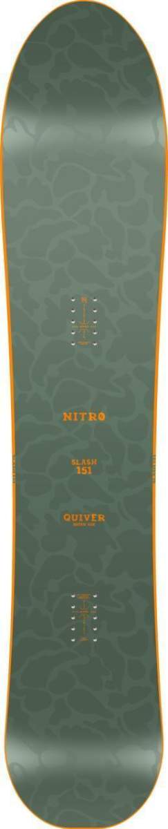 Nitro Snowbaords Men's Slash BRD, Powder-/Allmountainboard, Taperd