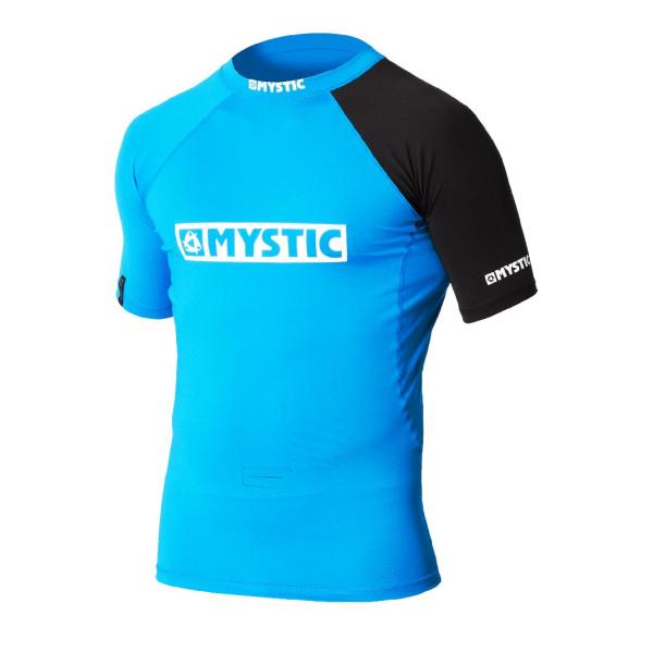 Mystic Event S/S Rashvest Chest Logo - Blue bei brettsport.de