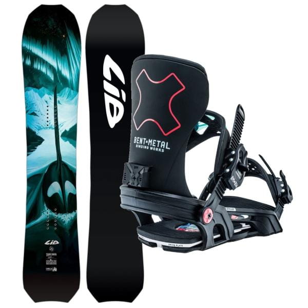 Lib Tech x Bent Metal T.Rice Orca Stylist Snowboard Set 2024