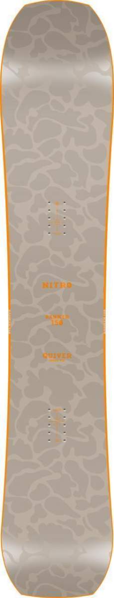 Nitro Snowbaords Men's Banker BRD, Allmountainboard, Directional