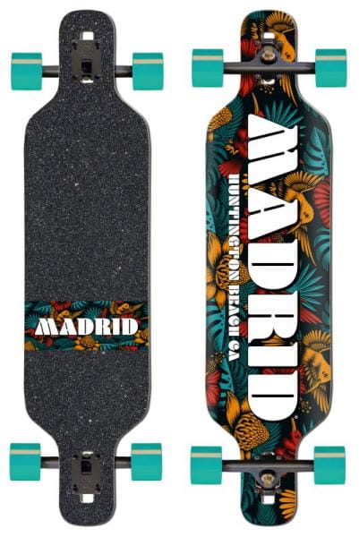 Madrid Tropics 40" Longboard Complete