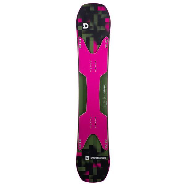 DOUBLEDECK® Turning Snowboard Freestyle Pink