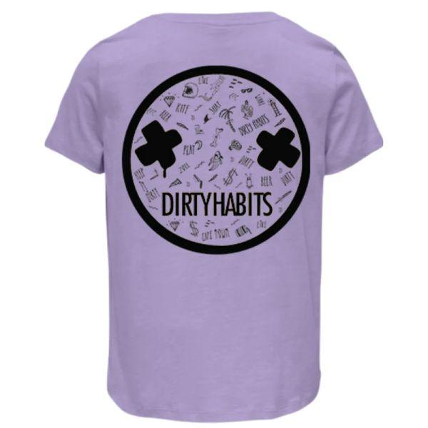 Dirty Habits Lilac Tee