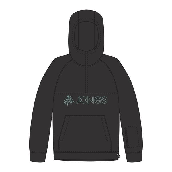 JONES Rec Riding Stealth Black Fleece - jetzt bei Brettsport.de bestellen!